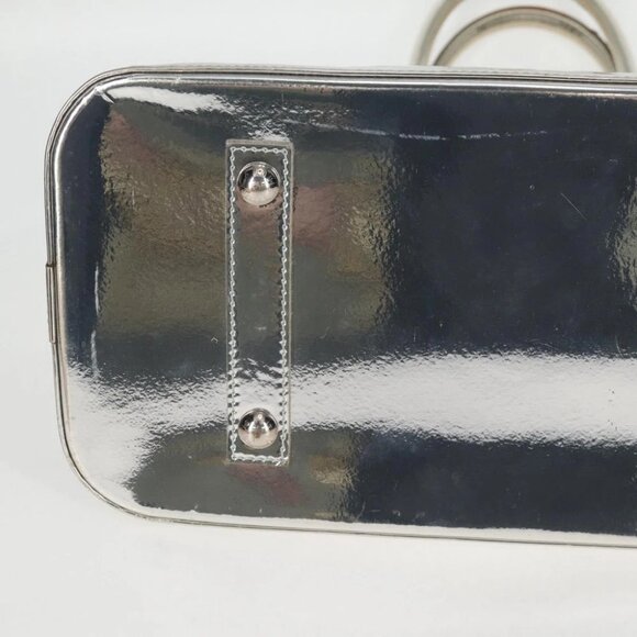 LOUIS VUITTON Monogram Miroir Alma GM Bag Silver Argent M95273 LV Auth 125593AV - Picture 2 of 15